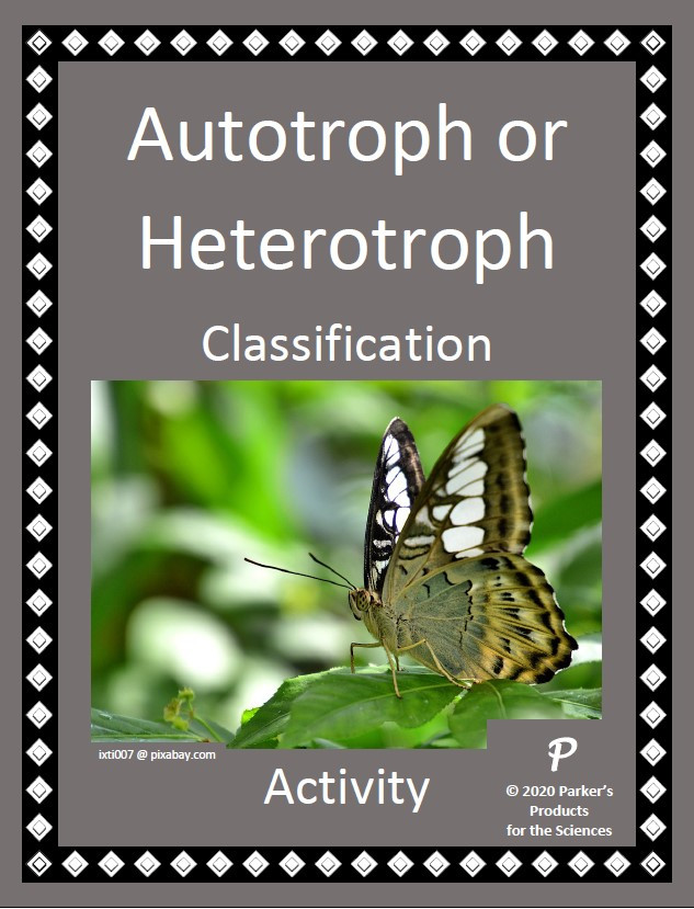 Autotroph or Heterotroph Classification Activity Amped Up Learning
