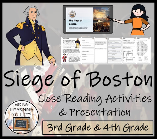 3rd and 4th grade Close Reading Activity