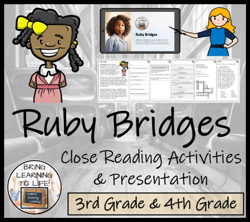 3rd and 4th grade Close Reading Activity