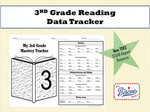 3rd Grade Reading Data Tracker