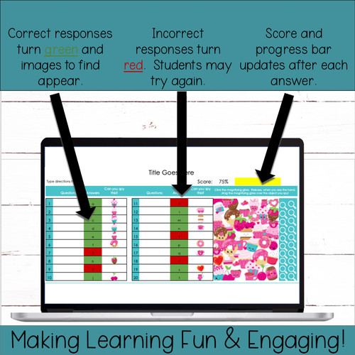 Template for Google Sheets - 20 Question Digital Activity - Self ...