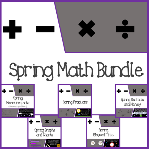Spring Math Bundle