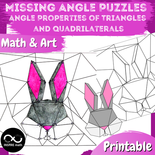Missing Angle Puzzles | Angle Properties of Triangles & Special ...