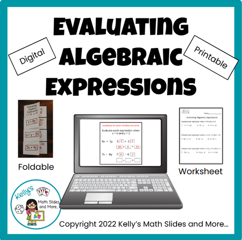 Evaluating Algebraic Expressions - Digital Lesson - Amped Up Learning