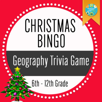 Esl decorate christmas tree bingo