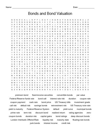 Finance Vocabulary Word Search Bundle - Amped Up Learning
