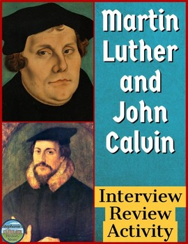 The Reformation Interview Review Activity