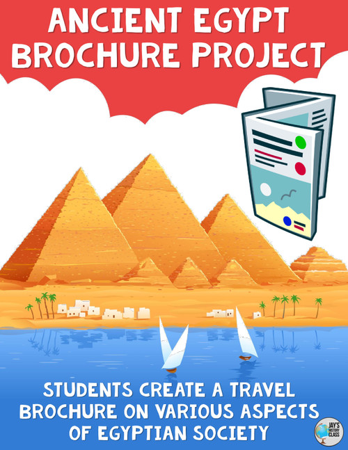 Ancient Egypt Brochure Project Amped Up Learning