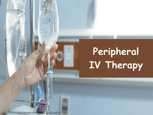 Introduction to IV Therapy Presentation Slides With Embedded Skill ...