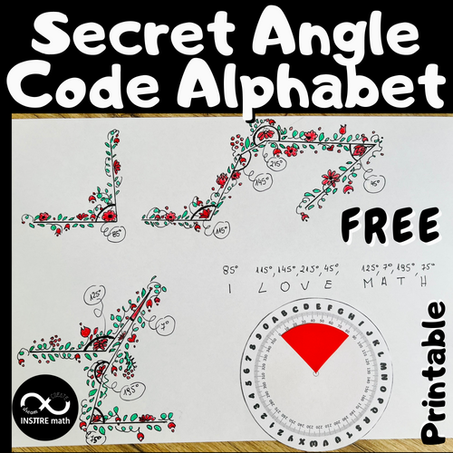 FREE Secret Angle Code Alphabet & Angle Visualization Tool | Crack ...