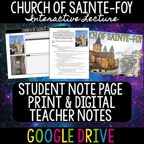 Church of SainteFoy Interactive Lecture AP Art History Amped Up