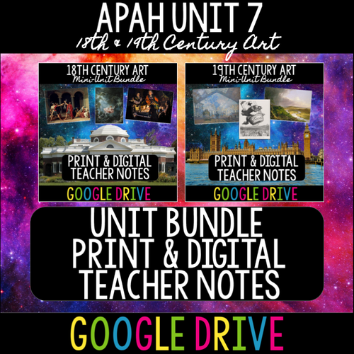 AP Art History Unit 7 Bundle: 18th & 19th Century Art - Amped Up Learning