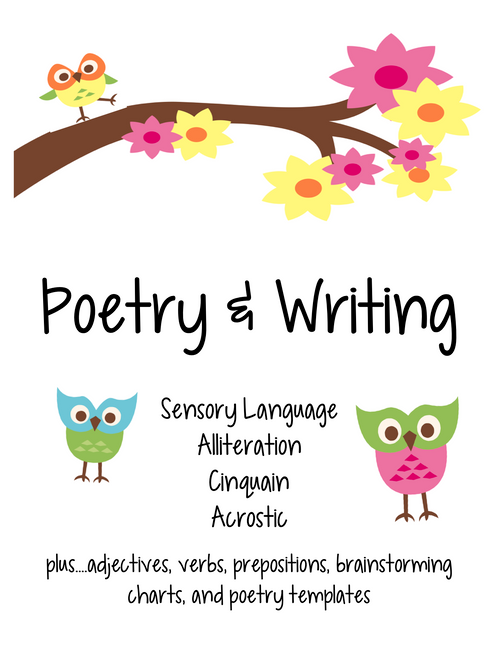 Poetry Writing Activities With Parts Of Speech Amped Up Learning