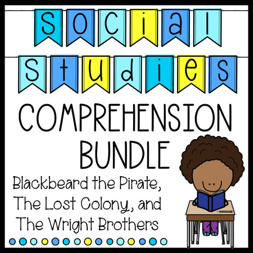 THREE Reading Passages and Comprehension Questions Social Studies ...