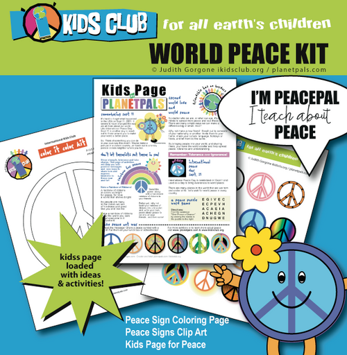 world peace art projects for kids