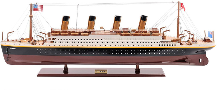 Titanic Model Ship Painted Medium