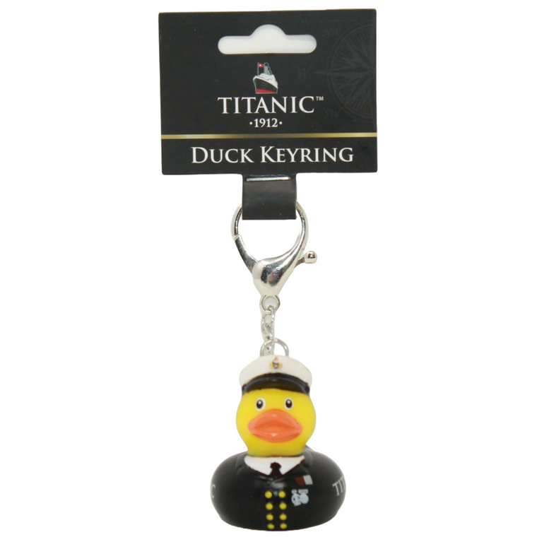 Titanic Collectors Officer Duck Keyring