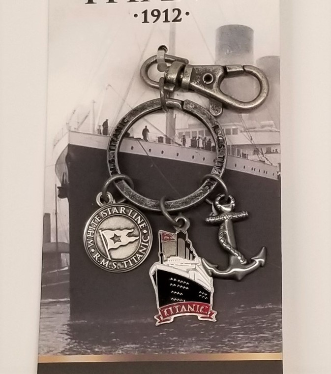 TITANIC CHARM KEYRING