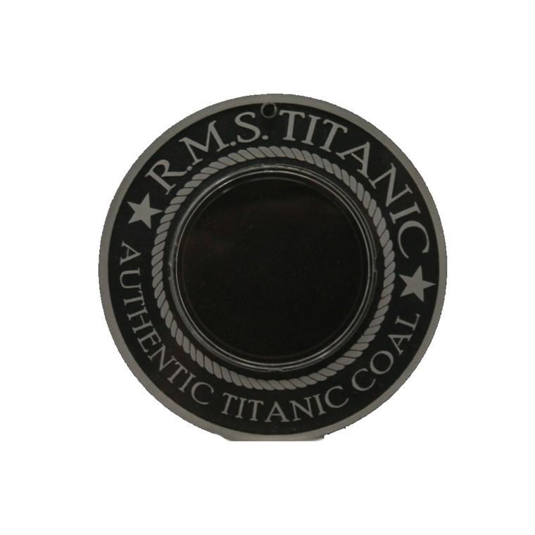 Acrylic RMS Titanic Ornaments w/ Coal Capsule