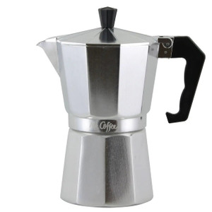 Mr. Coffee Brixia 6 - Cup Aluminum Stovetop Espresso Maker - Cool Brand Designs