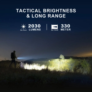 M5 Gen3 - 2,030 Lumen EDC High Power Flashlight - Cool Brand Designs