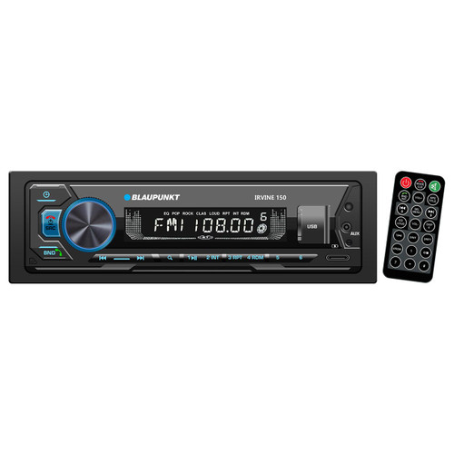 Blaupunkt Detachable Face Mechless Am/fm Receiver With Bluetooth Usb/sd Inputs & Remote
