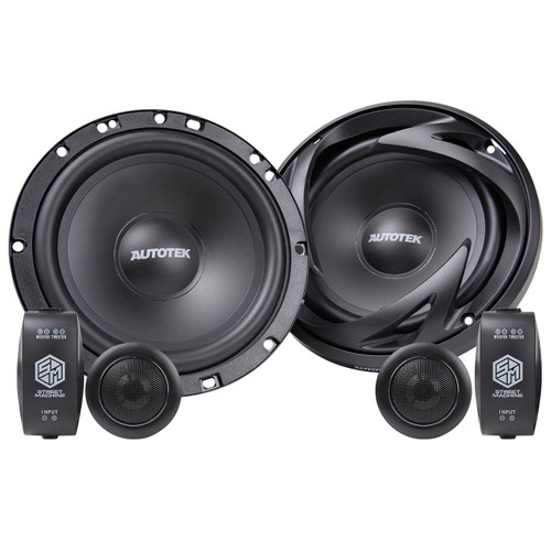 Autotek 6.5" 2-way Component Speaker System 300 Watts Max