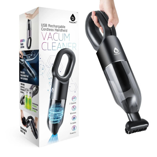 USB Rechargeable Cordless Handheld Vacuum Cleaner DC-PURSONIC