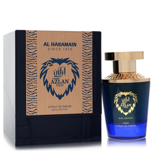 Al Haramain  Al Haramain Azlan Oud Bleu by Al Haramain Extrait De Parfum Spray 3.33 oz for Men for Fragrances for Men