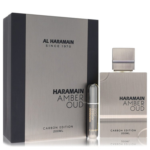 Al Haramain  Al Haramain Amber Oud Carbon Edition by Al Haramain Eau De Parfum Spray (Unisex) 6.7 oz for Men for Fragrances for Men