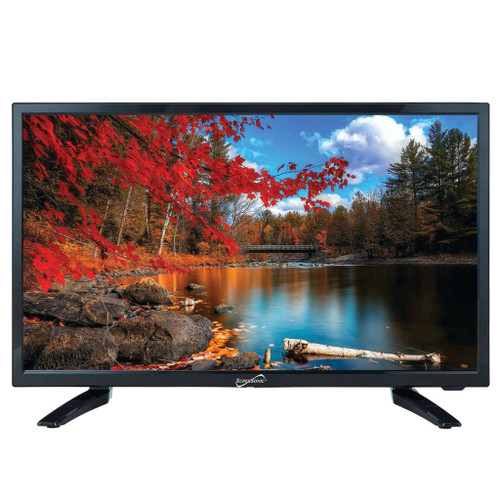 24" Supersonic 12 Volt AC/DC Widescreen LED HDTV with USB, SD Card Reader and HDMI - Cool Brand Designs