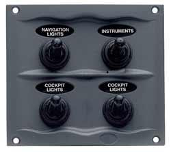 Bep 900-4wp 4 Way Switch Panel