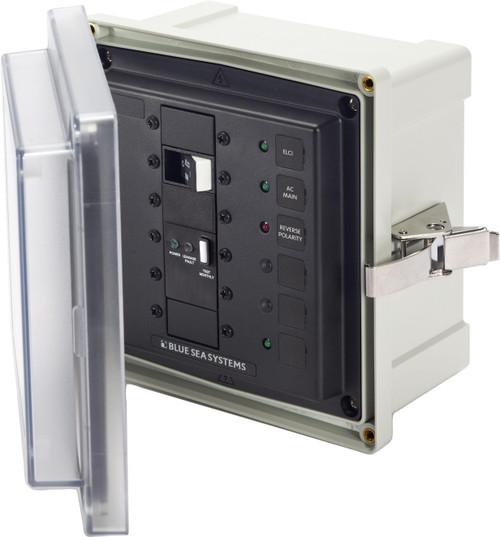 Blue Sea Panel Enclosure 120/240v Ac 50a Elci Main Surface Mount System
