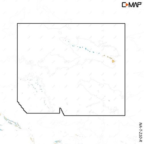 C-map Reveal X Coastal Hawaii, Marshall Islands And French Polynesia Microsd