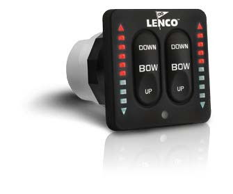 Lenco Led Flybridge Key Pad With 20ft Sjielded Harness For Use With 15270-001
