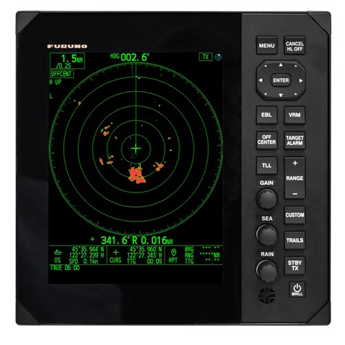 Furuno Fr10 10.4in Portrait Style Radar Display Works With Drs Antennas