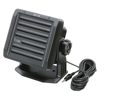 Icom Sp-24 Black Remote Speaker