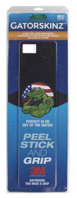 Gator Guard Gator Skinz Step Pad 4in X 16in Light Gray Grit