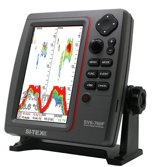 Sitex Svs-760 7in Color Lcd Fishfinder
