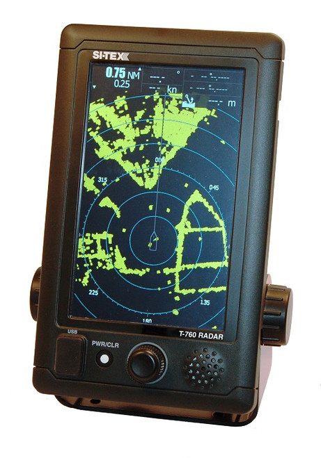 Sitex T760 7in Color Radar With 4kw 18in Dome 10m Cable