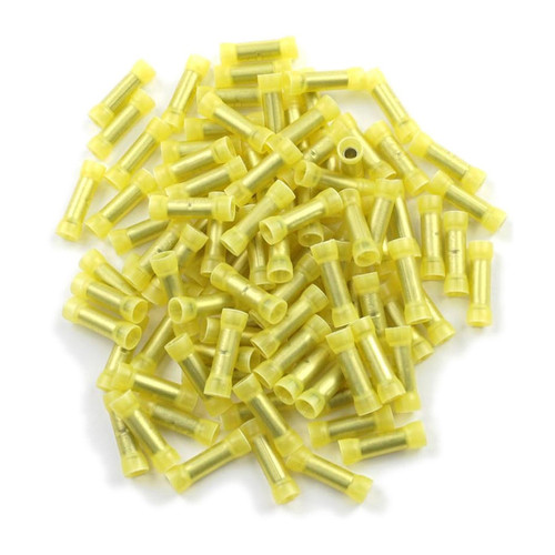 Xscorpion Butt Connectors 10/12ga. - Yellow (100 Pack)