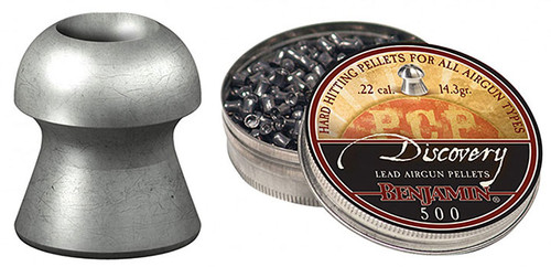 Benjamin .22cal Hollow Point Lead Pellet - 14.3 Grain (500 Count)