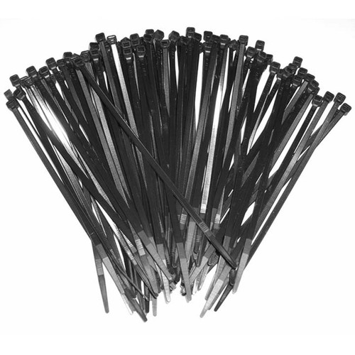 Xscorpion 15″ Wire Ties  Black (100 Count)