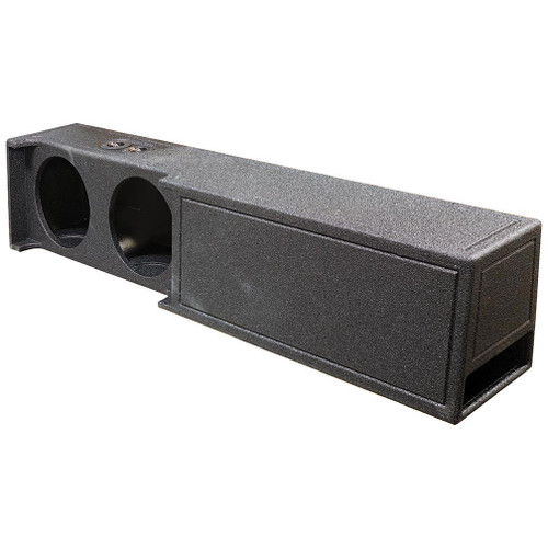 Qpower "qbomb" Ram Crew Cab '19-'26 Dual 10" Sealed Woofer Box