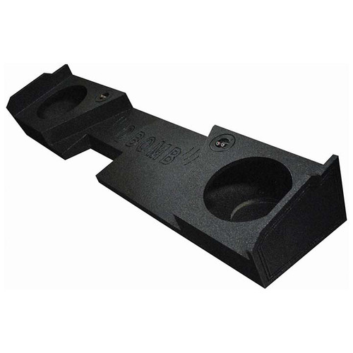 Qpower "qbomb" Chevy/gmc Double Cab '14-'18 Dual 10" Empty Woofer Box
