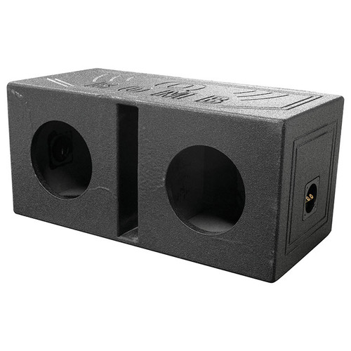 Qpower "qbomb" Dual 8" Slot-ported Empty Woofer Enclosure