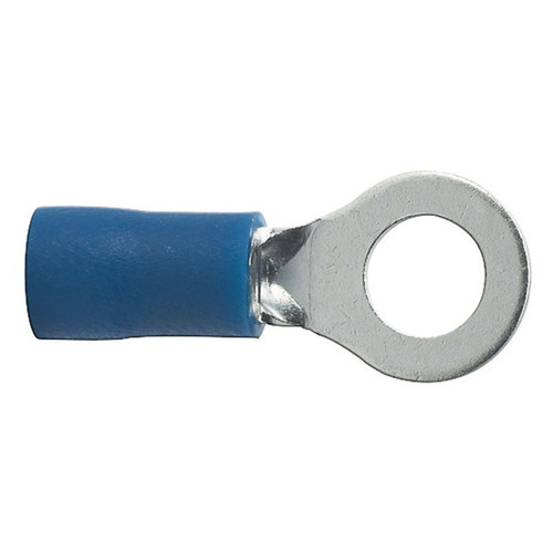 Xscorpion Ring Terminal 14/16ga. #8 - Blue (100 Pack)