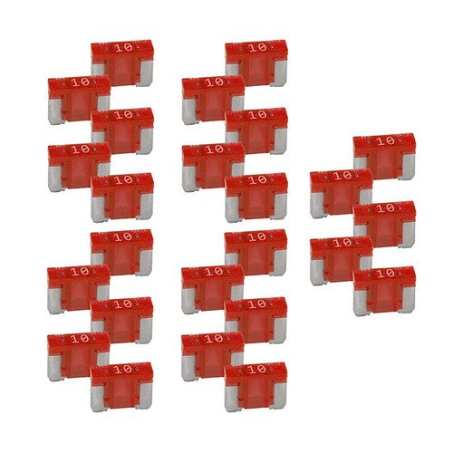 Audiopipe *is-atm-lp-10* Atm 10 Amp Low Profile Mini Fuse (25 Pack)