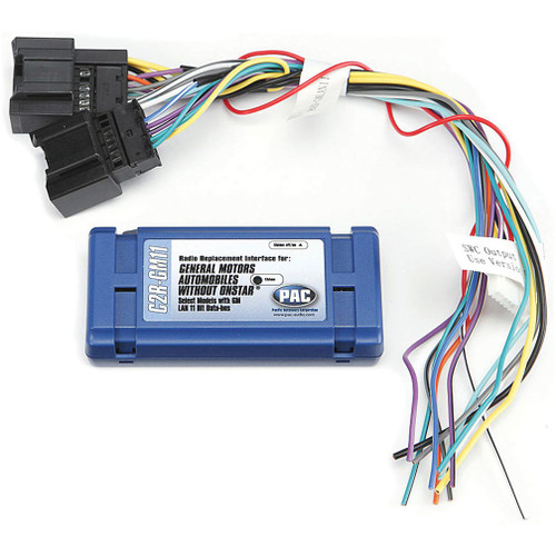 Pac Vehicle Wiring Interface For Select 06 -12 Gm Vehicles Without Onstar