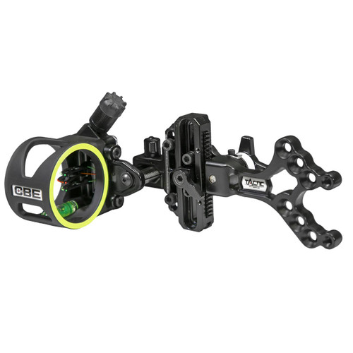 Cbe Archery Tactic Hybrid 3-pin Bow Sight With 0.019 Fibers (ambidextrous)